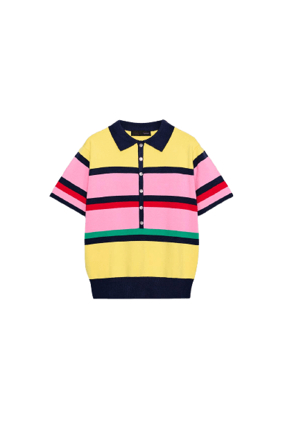 POLO DE TRICÔ LISTRADA