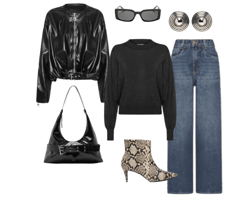 Look Dramático para Trabalho no escritório