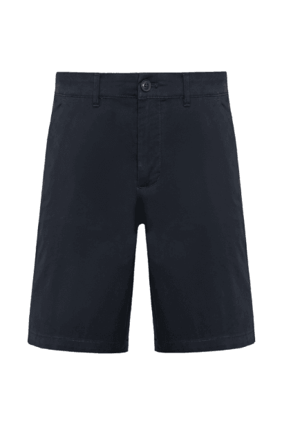 Bermuda Chino Casual em Sarja Navy