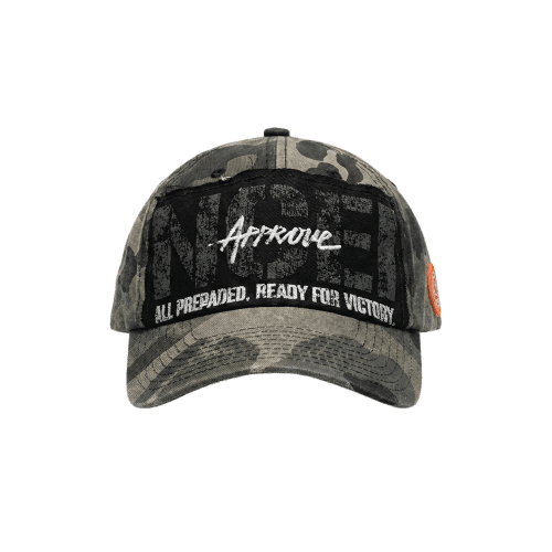 Boné Dad Hat Approve Hidden Cinza