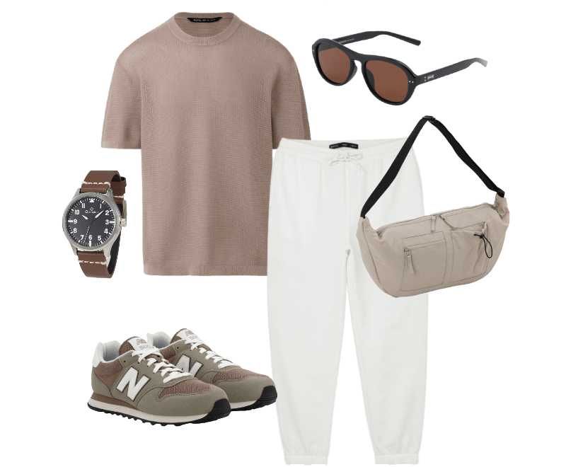 Look Esportivo para Almoço com familia