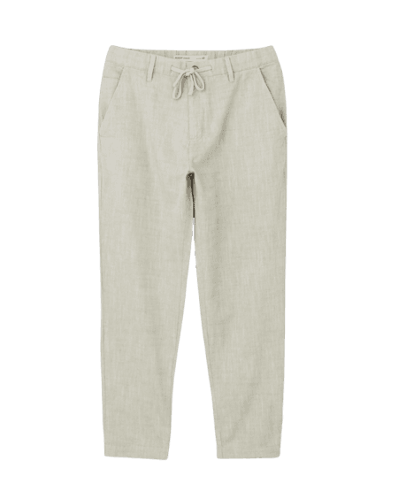 Calça Relaxed Oxford em Algodão Verde