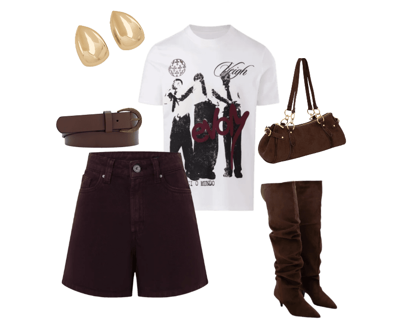 Look Magnético para Festa com amigos