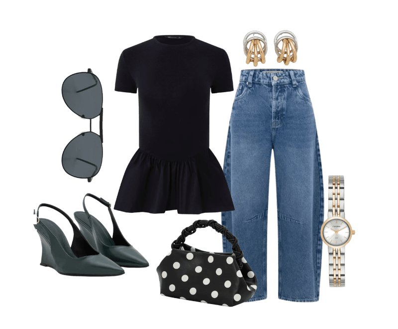 Look Dramático para Festa com amigos