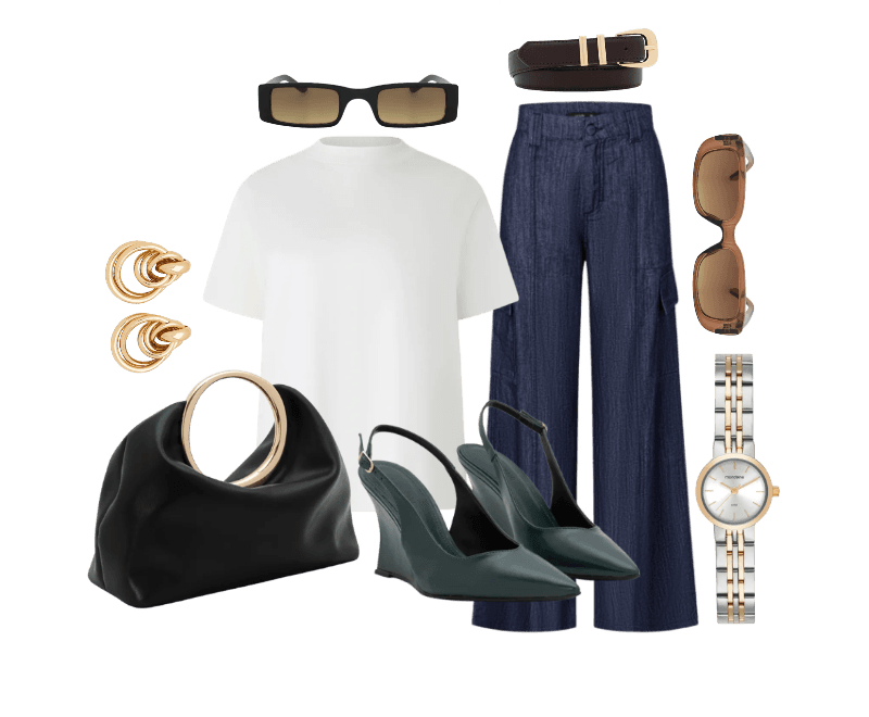 Look Elegante para Trabalho em casa