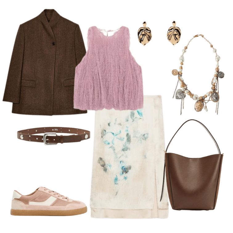Look Romântico para Trabalho no escritório