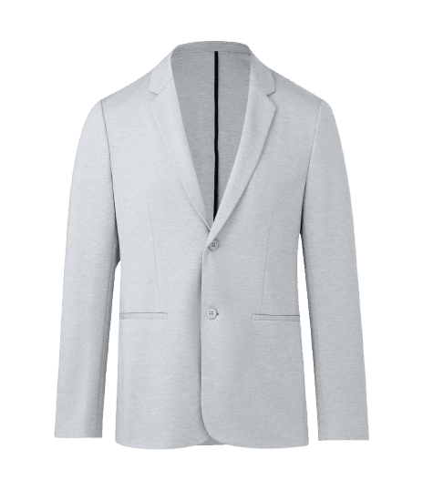 Blazer Super Slim de Malha sem Forro
