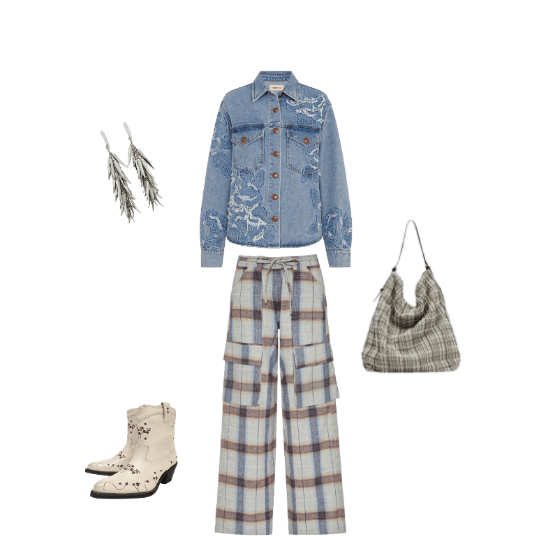 Look Dramático para Festa com amigos
