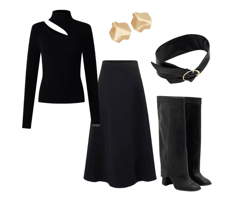 Look Dramático para Date