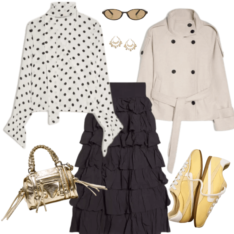 Look Dramático para Trabalho no escritório
