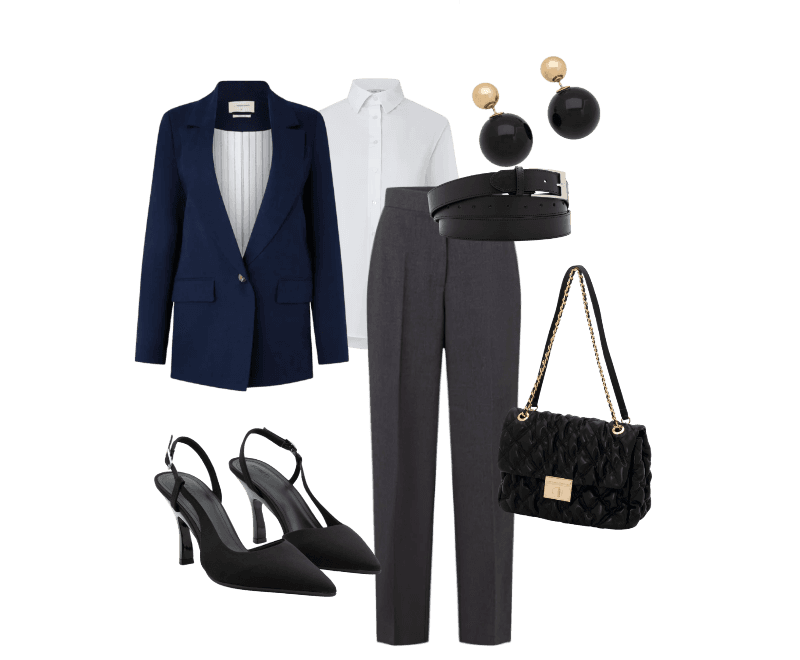 Look Contemporâneo para Trabalho no escritório