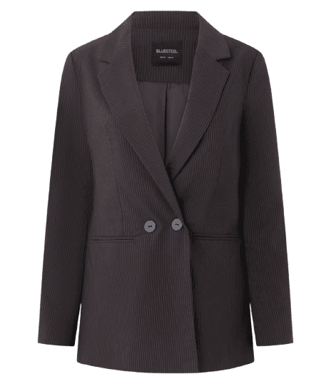 Blazer Risca de Giz Alfaiatado