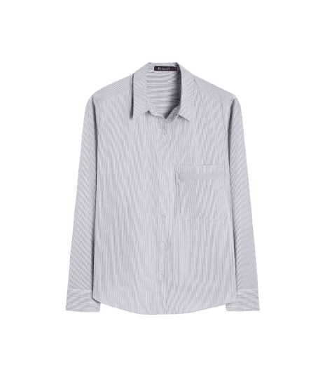 Camisa Barolo Tricoline Tech Blend Dark Navy