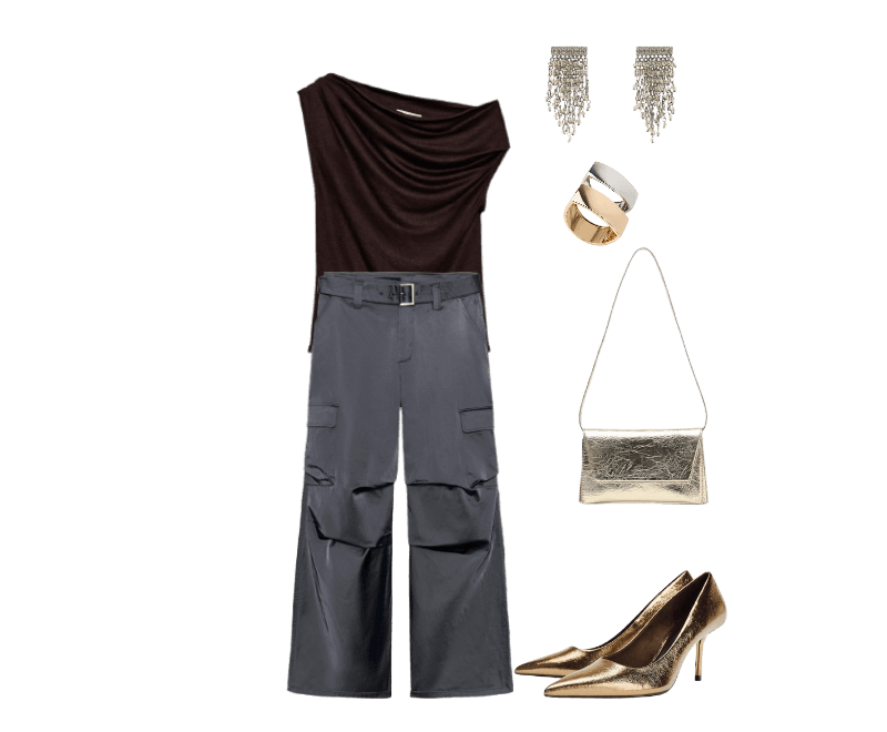 Look Magnético para Festa com amigos