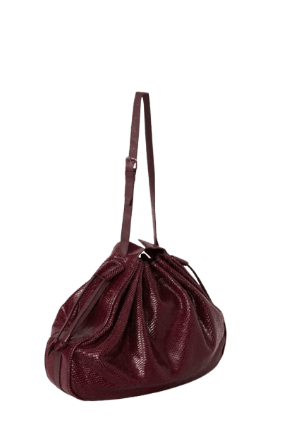 Shopping Bag De Couro Snake