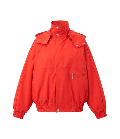 Jaqueta Oversized com Capuz Removível