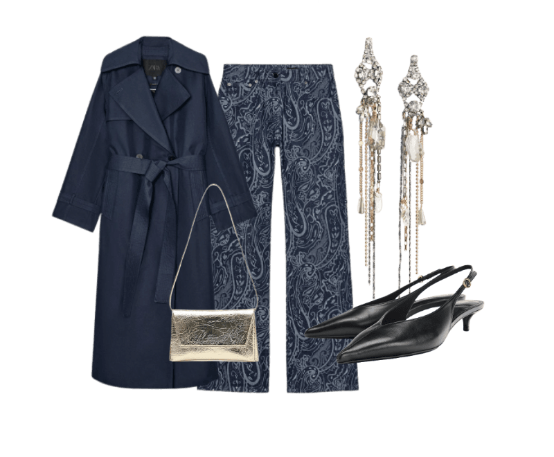 Look Dramático para Festa com amigos