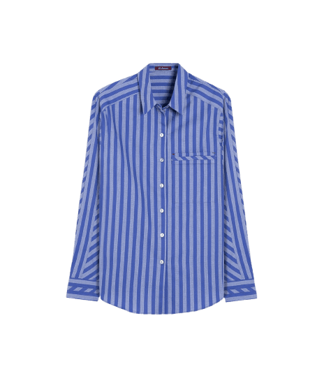Camisa Sloan Algodão Azul Bic