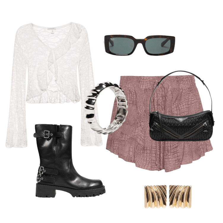 Look Romântico para Date