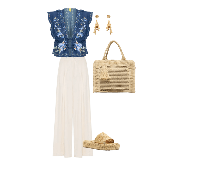 Look Natural para Trabalho em casa