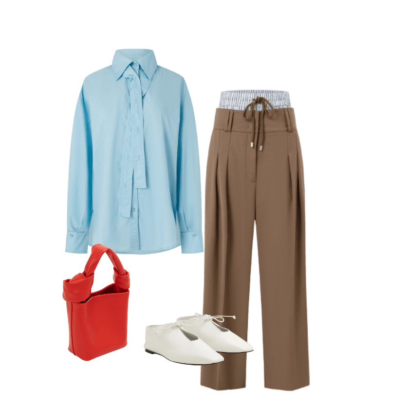 Look Dramático para Trabalho em casa