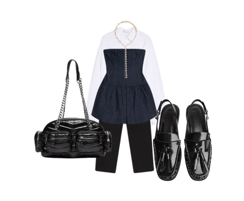 Look Dramático para Faculdade