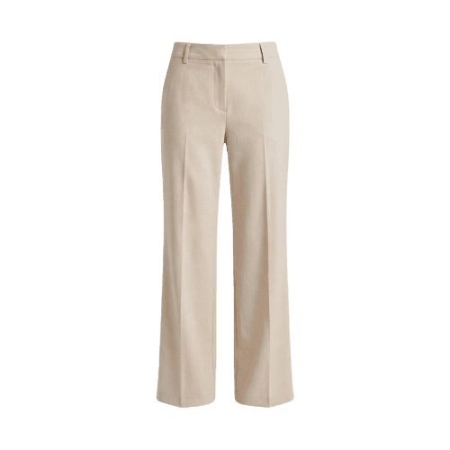 CALÇA RETA DE CINTURA BAIXA