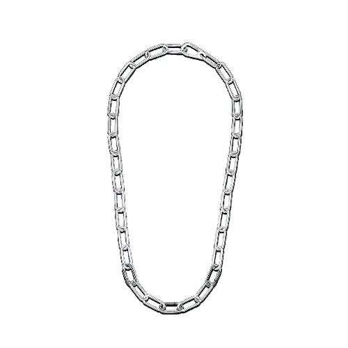 Colar De Corrente Prata De Links Pandora Me