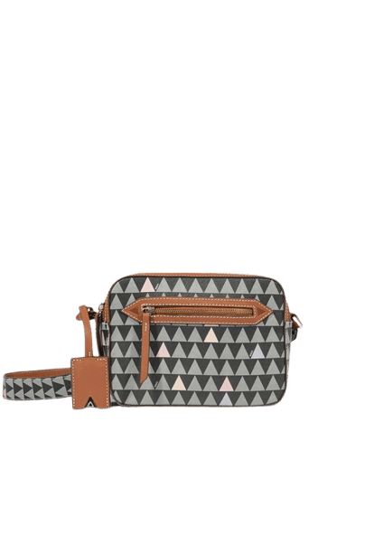 Bolsa Tiracolo Lili Triangle Preta - Schutz
