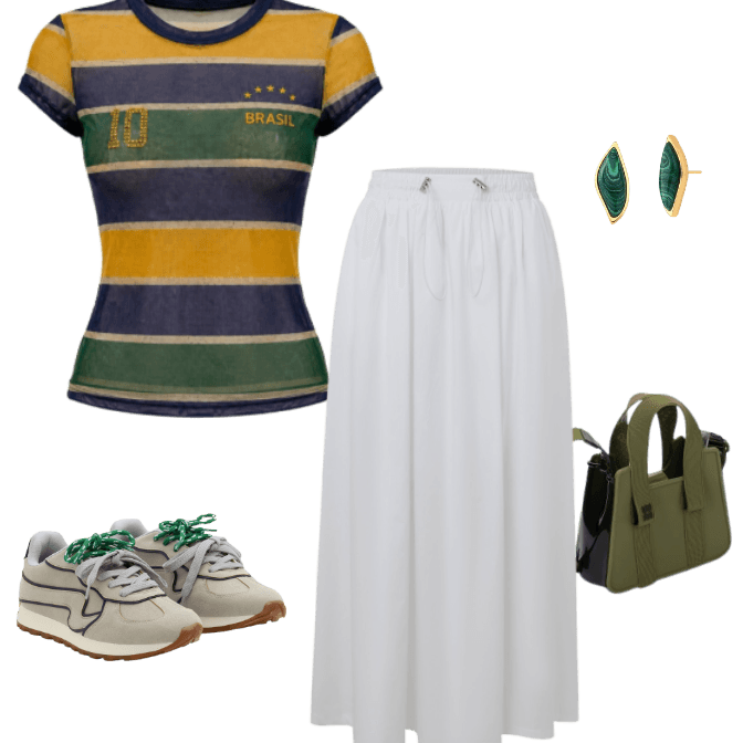 Look Magnético para Festa com amigos