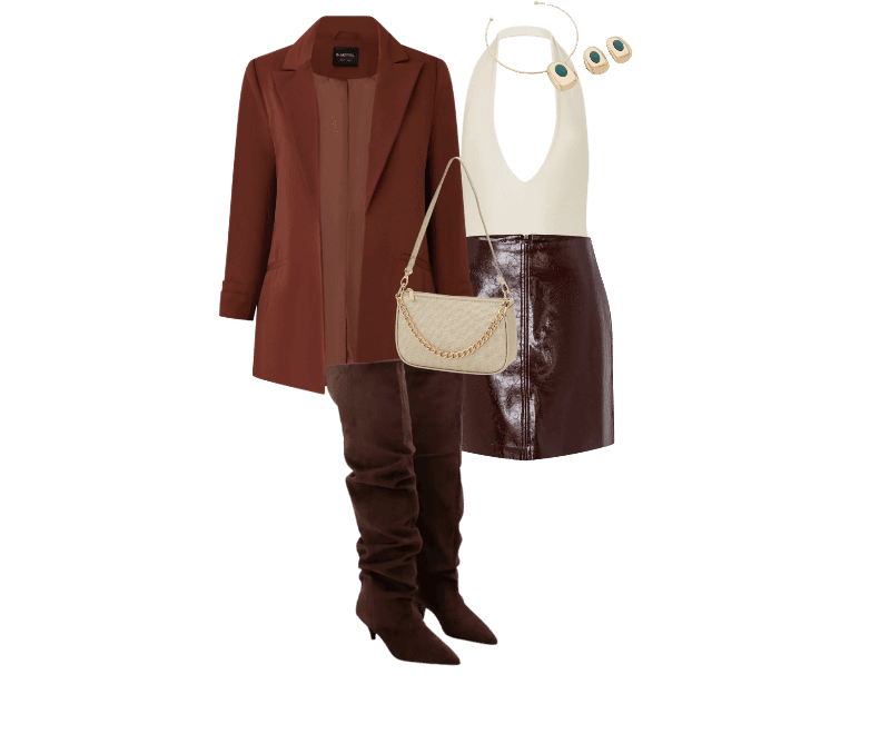 Look Dramático para Faculdade