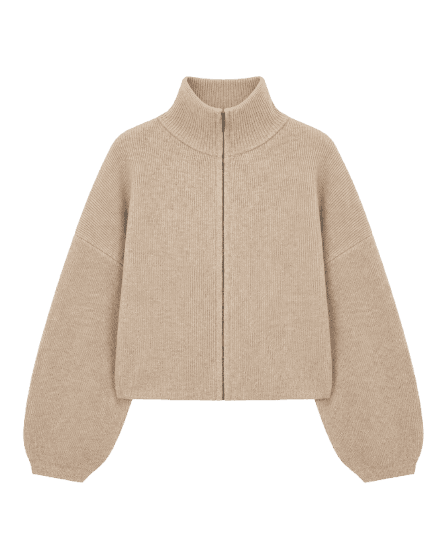 Jaqueta - Luxe Tuck Hem Bomber