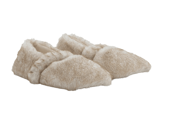 Pantufa Tipo Sapatilha Lisa Off White