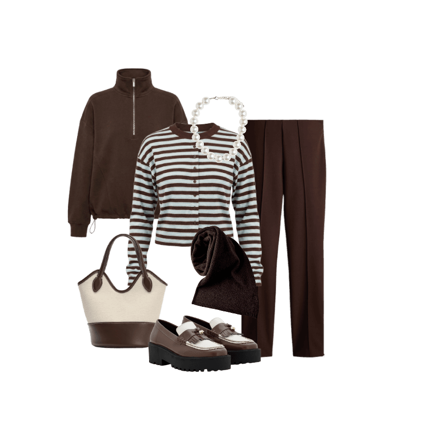 Look Dramático para Trabalho em casa