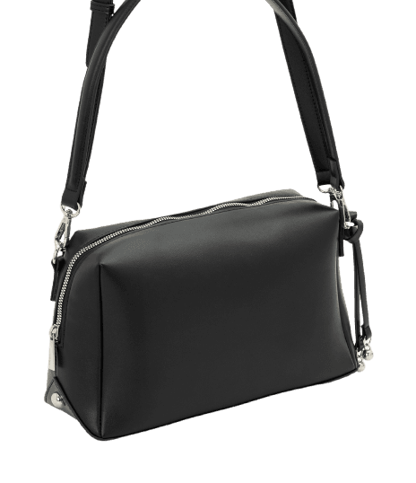 Bolsa Shoulder Média em PU com Alça Removível