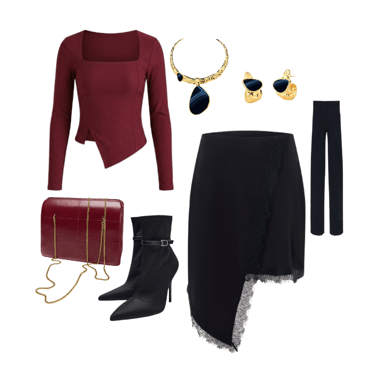 Look Magnético para Festa com amigos