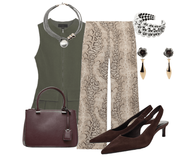Look Magnético para Trabalho no escritório