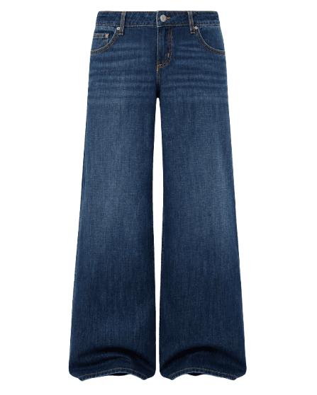 Calça - Low Rise Wide Jean