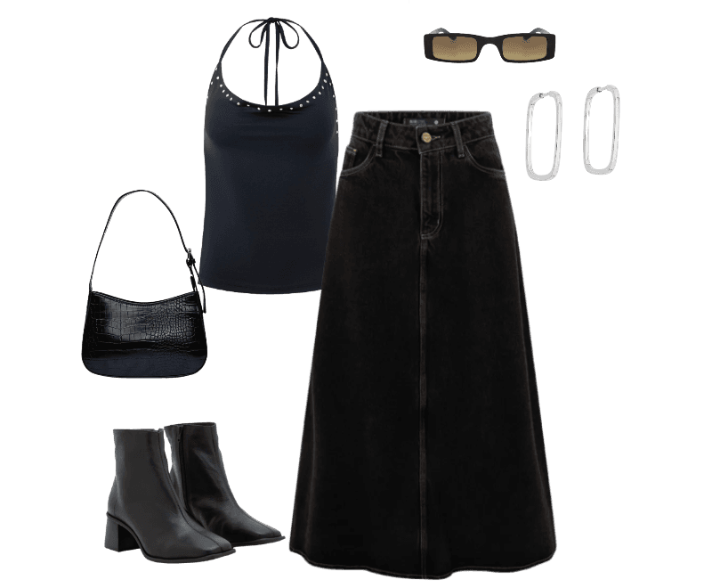 Look Dramático para Saída no dia a dia