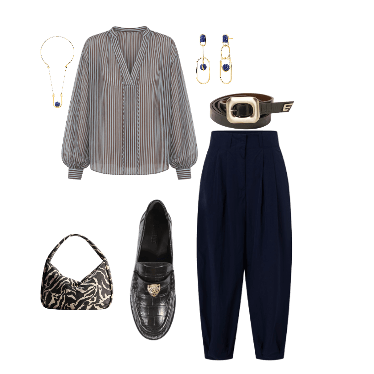 Look Dramático para Trabalho no escritório