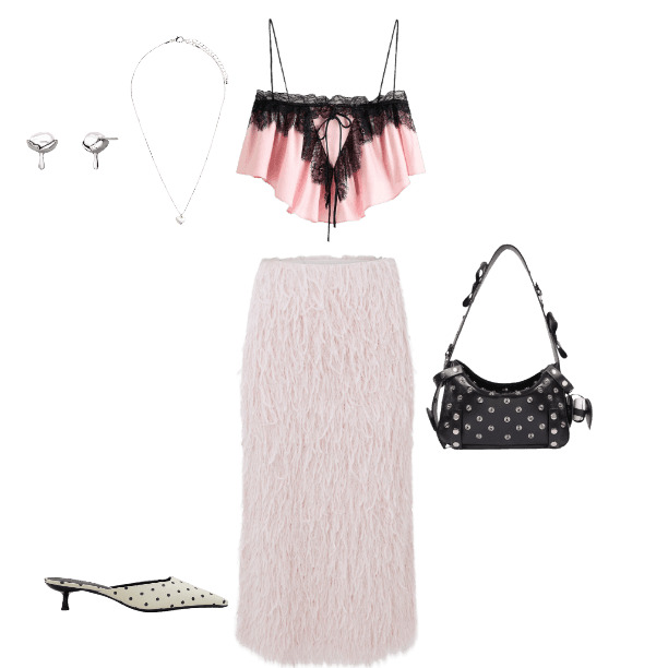 Look Romântico para Date