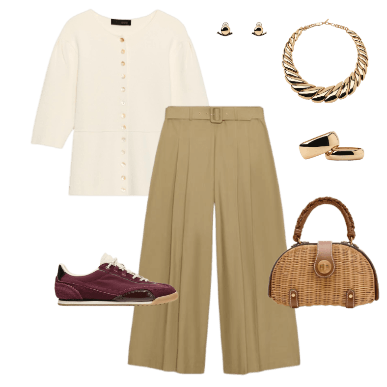 Look Elegante para Trabalho em casa