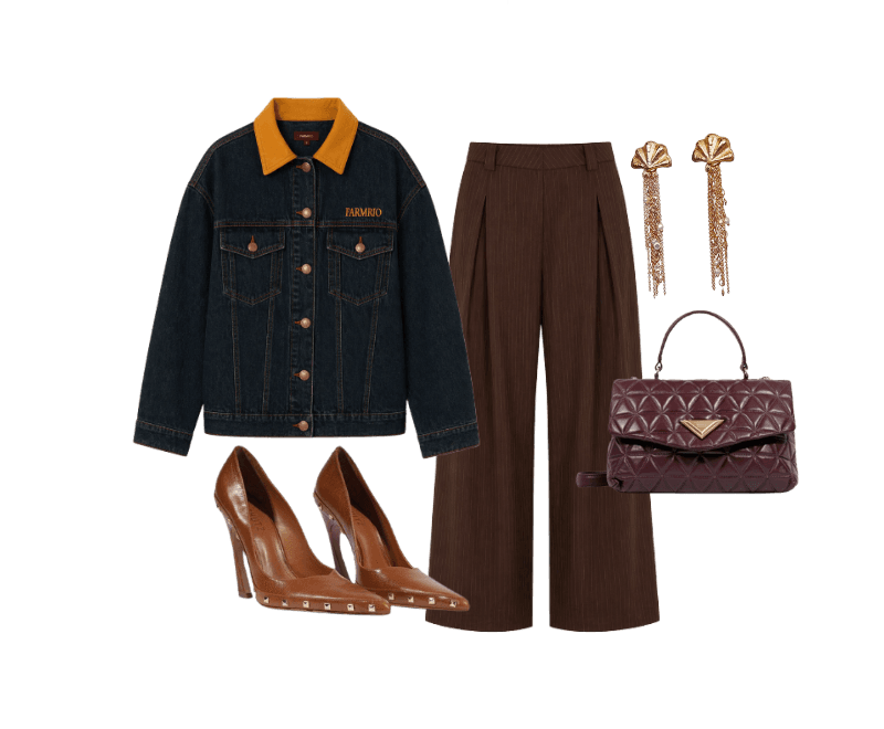 Look Dramático para Festa com amigos