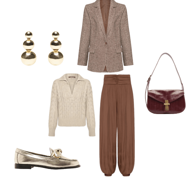 Look Elegante para Trabalho em casa
