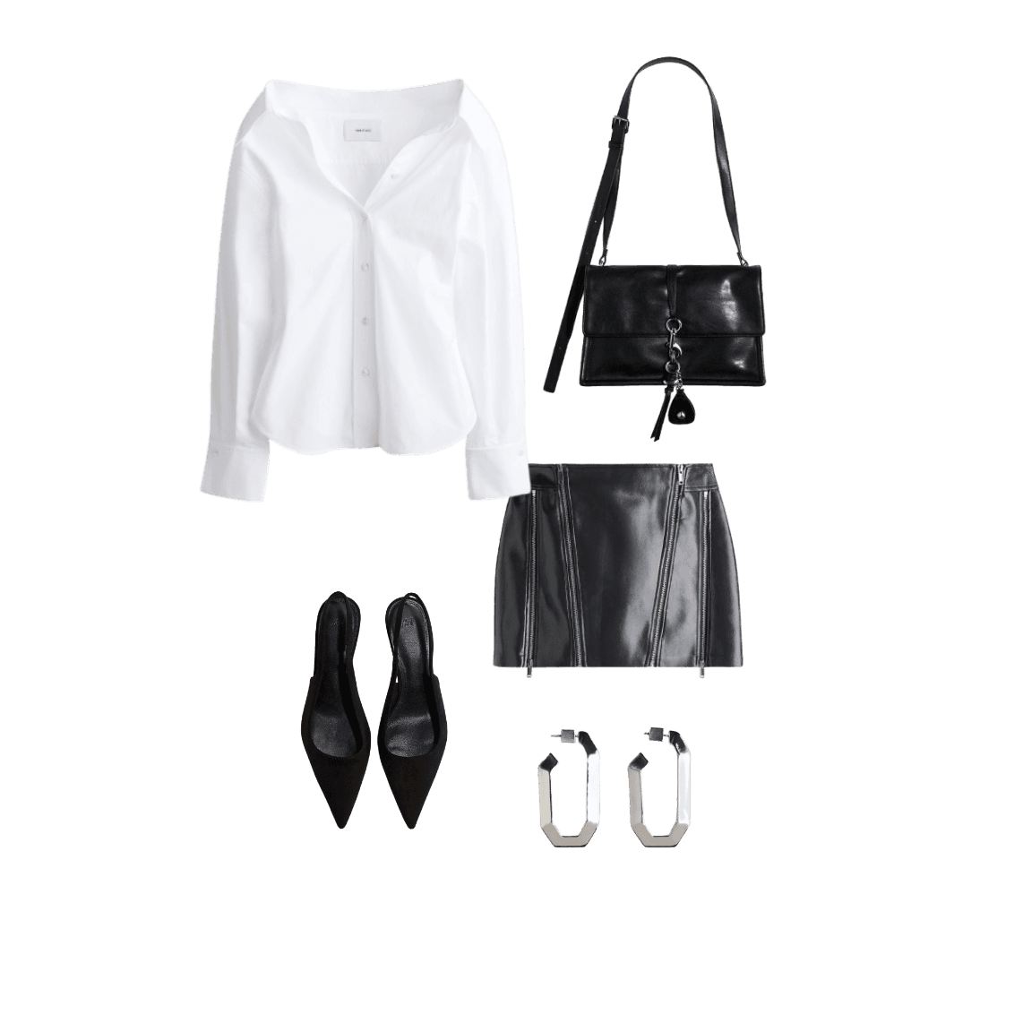 Look Dramático para Festa com amigos