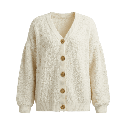 Cardigan Tricot Longo Farm
