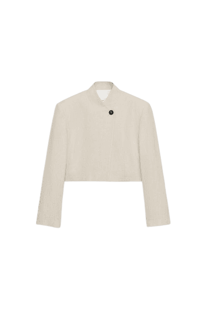 BLAZER CROP COM LINHO