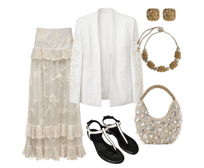 Look Romântico para Festa com amigos