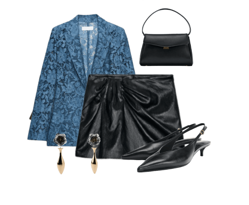 Look Dramático para Festa com amigos