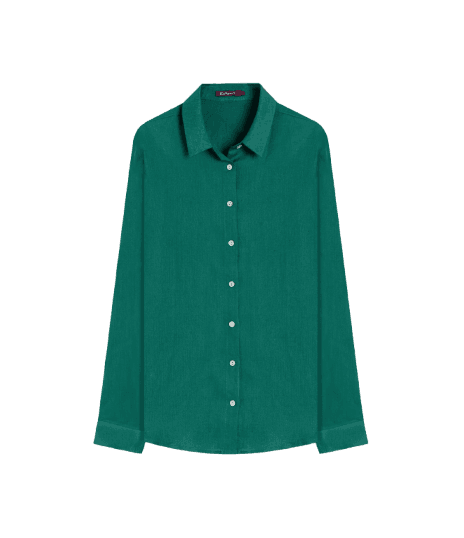 Camisa Puro Linho Classic Floresta